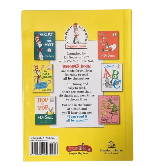 Bundle: beginner books, 1 fish 2 fish by Dr Seuss, and 2 more books. New - Picture 3 of 7